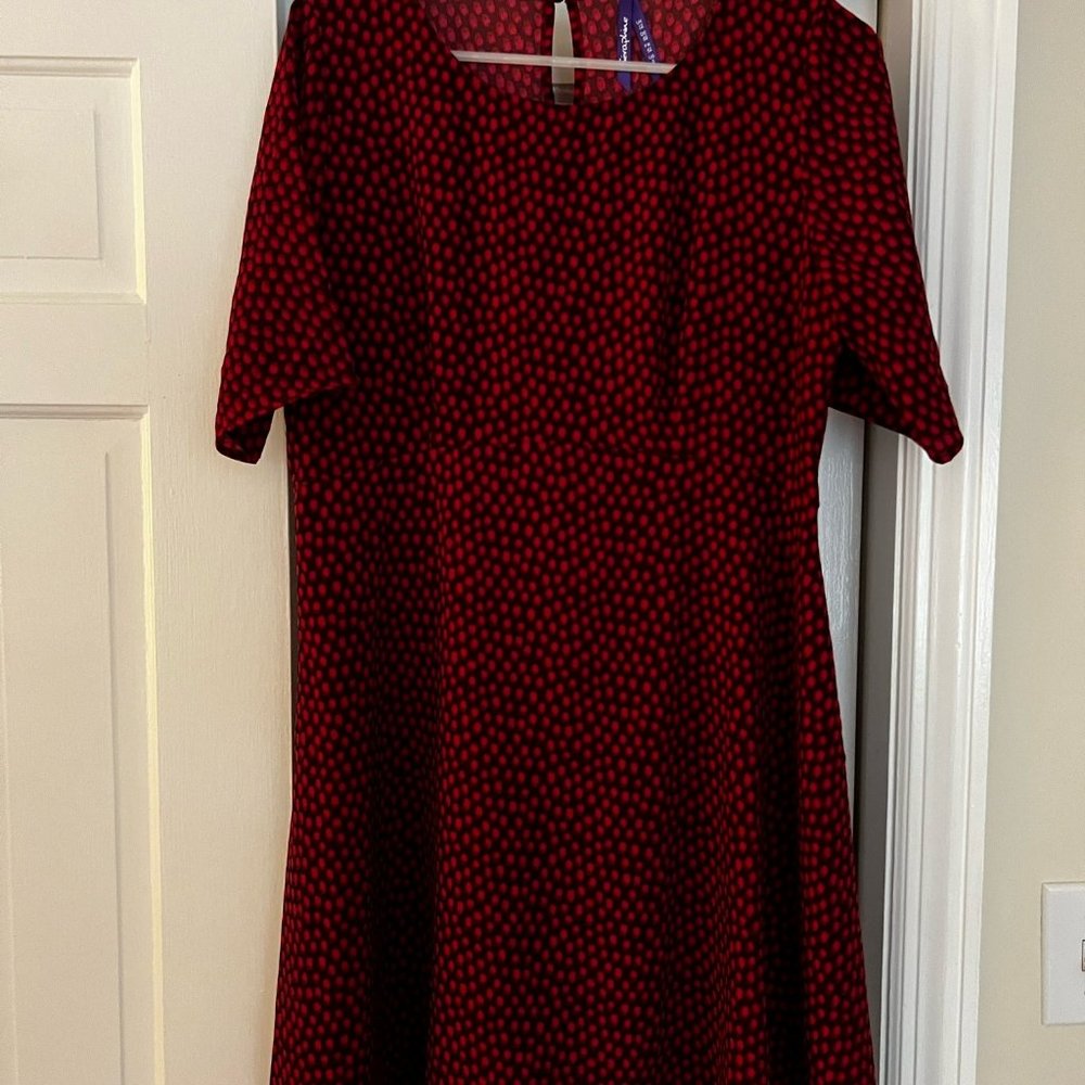Red Polka Dot Maternity Dress